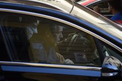 Hugh Laurie -Filming 'The Night Manager' in Palma de Mallorca