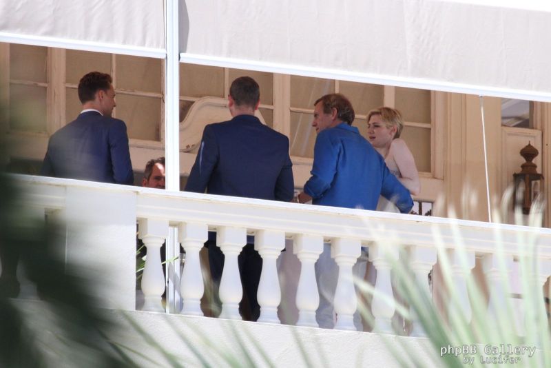 Hugh Laurie -Filming 'The Night Manager' in Palma de Mallorca