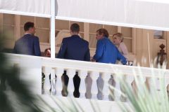 Hugh Laurie -Filming 'The Night Manager' in Palma de Mallorca