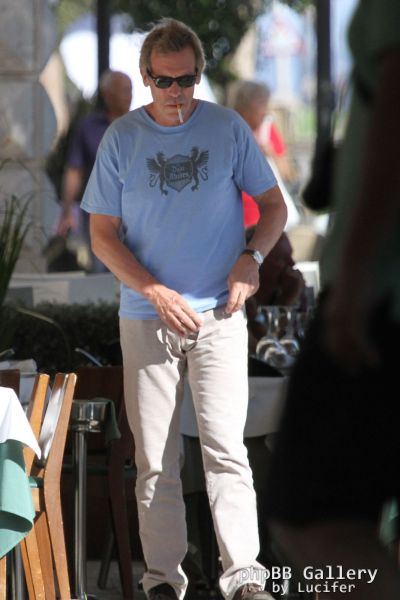 Hugh Laurie - Filming 'The Night Manager' in Palma de Mallorca
