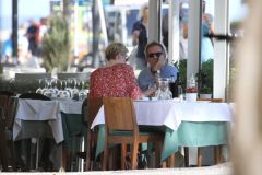 Hugh Laurie - Filming 'The Night Manager' in Palma de Mallorca