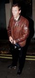 Hugh Laurie leaving "The Ivy" in London Oct 1997