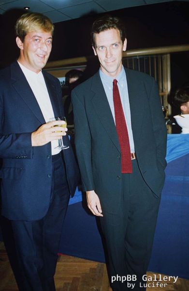 Hugh Laurie and Stephen Fry - Launch of Heart FM - 1995