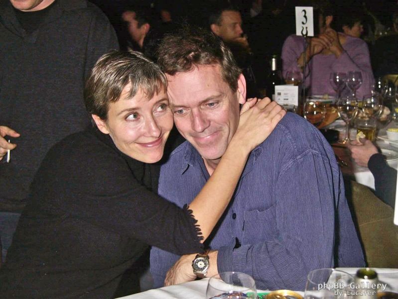 Hugh Laurie & Emma Thompson - Oscar Moore Film Quiz Party - 2001