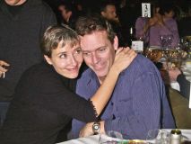 Hugh Laurie & Emma Thompson - Oscar Moore Film Quiz Party - 2001