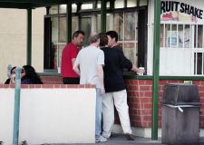 Hugh Laurie - Lunch with Greg Grunberg - 25. November 2006