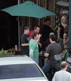 Hugh Laurie - Lunch with Greg Grunberg - 25. November 2006