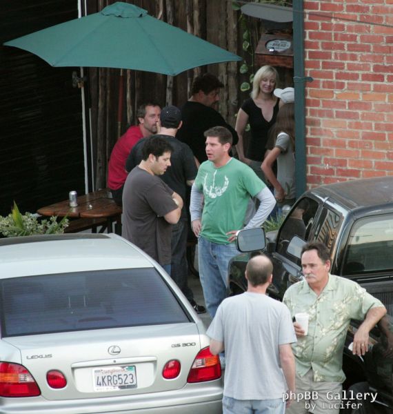 Hugh Laurie - Lunch with Greg Grunberg - 25. November 2006