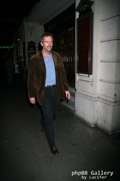 Hugh Laurie - "The Ivy" London, 13. Oktober 2005