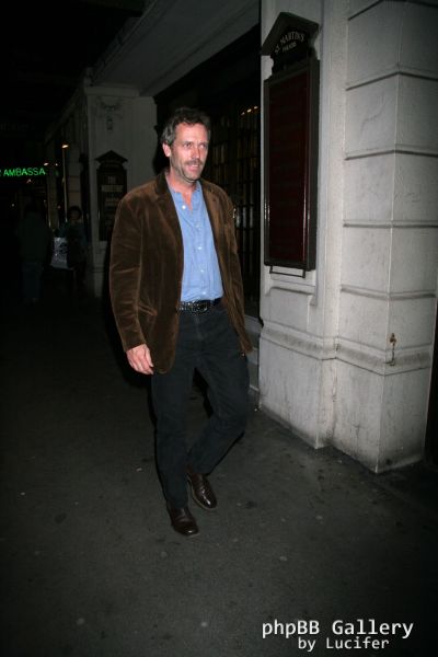 Hugh Laurie - "The Ivy" London, 13. Oktober 2005