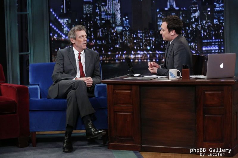 Hugh Laurie - Late Night with Jimmy Fallon Oct 2013