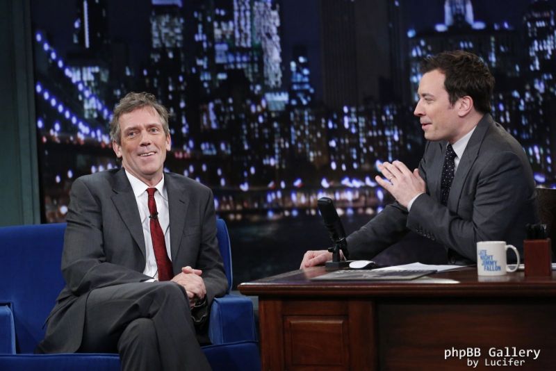 Hugh Laurie - Late Night with Jimmy Fallon Oct 2013