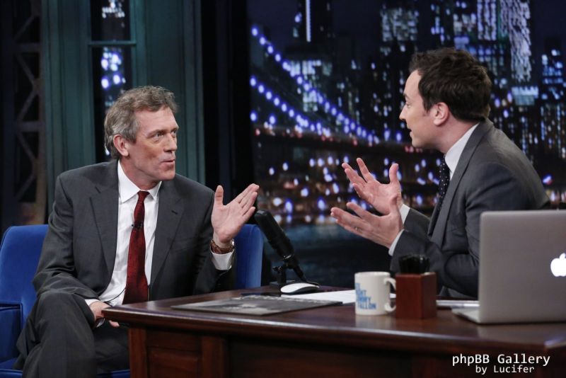 Hugh Laurie - Late Night with Jimmy Fallon Oct 2013
