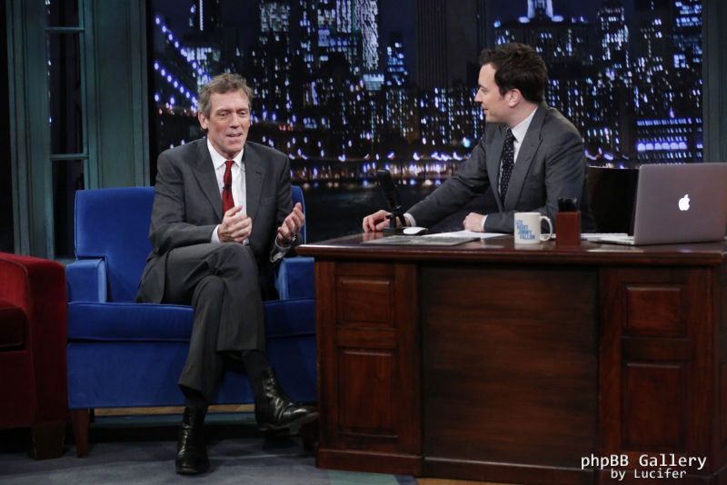 Hugh Laurie - Late Night with Jimmy Fallon Oct 2013