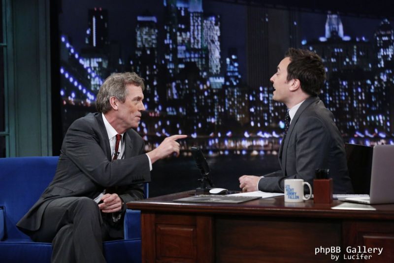 Hugh Laurie - Late Night with Jimmy Fallon Oct 2013