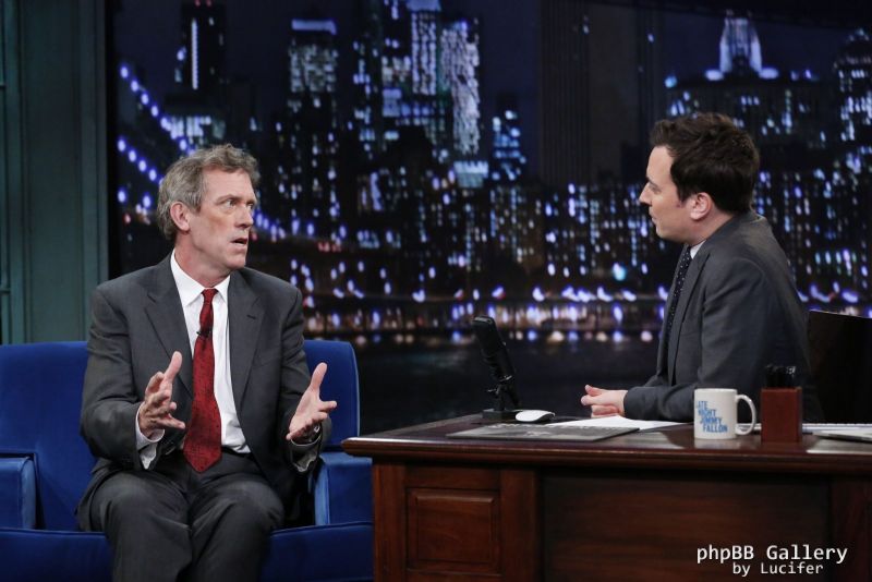Hugh Laurie - Late Night with Jimmy Fallon Oct 2013