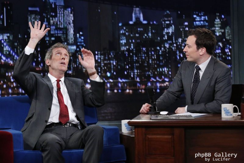 Hugh Laurie - Late Night with Jimmy Fallon Oct 2013