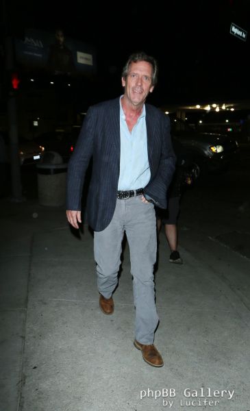 Hugh Laurie - Osteria Mozza Hollywood - Oct 2015