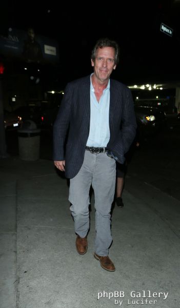 Hugh Laurie - Osteria Mozza Hollywood - Oct 2015