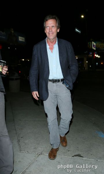 Hugh Laurie - Osteria Mozza Hollywood - Oct 2015