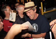 Hugh Laurie - Signs autographs in Wien - July 2013