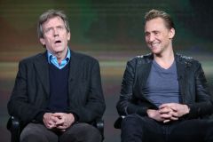 Hugh Laurie & Tom Hiddleston - AMC 'The Night Manager' Panel at the Winter TCA Tour