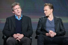 Hugh Laurie & Tom Hiddleston - AMC 'The Night Manager' Panel at the Winter TCA Tour