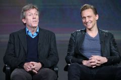 Hugh Laurie & Tom Hiddleston - AMC 'The Night Manager' Panel at the Winter TCA Tour