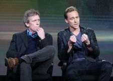 Hugh Laurie & Tom Hiddleston - AMC 'The Night Manager' Panel at the Winter TCA Tour