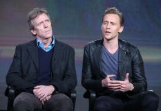 Hugh Laurie & Tom Hiddleston - AMC 'The Night Manager' Panel at the Winter TCA Tour