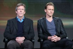 Hugh Laurie & Tom Hiddleston - AMC 'The Night Manager' Panel at the Winter TCA Tour