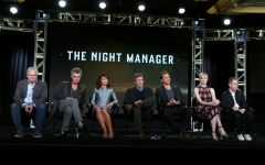 Hugh Laurie & Tom Hiddleston - AMC 'The Night Manager' Panel at the Winter TCA Tour
