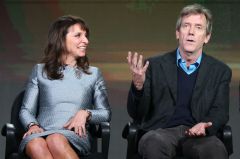 Hugh Laurie & Susanne Bier - AMC 'The Night Manager' Panel at the Winter TCA Tour