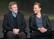 Hugh Laurie & Tom Hiddleston - AMC 'The Night Manager' Panel at the Winter TCA Tour