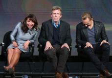 Hugh Laurie & Tom Hiddleston - AMC 'The Night Manager' Panel at the Winter TCA Tour