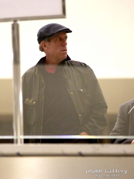 Hugh Laurie - Leaving LAX, January 18th, 2016