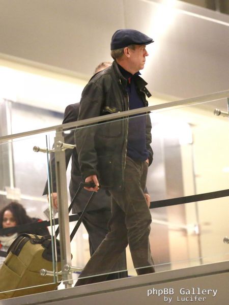 Hugh Laurie - Leaving LAX, January 18th, 2016