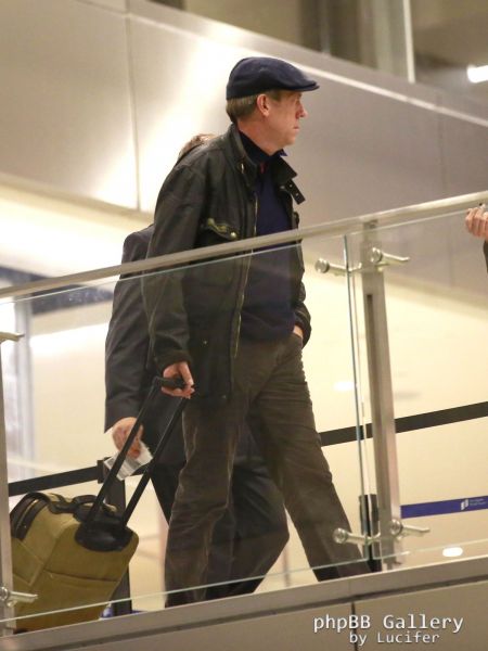 Hugh Laurie - Leaving LAX, January 18th, 2016