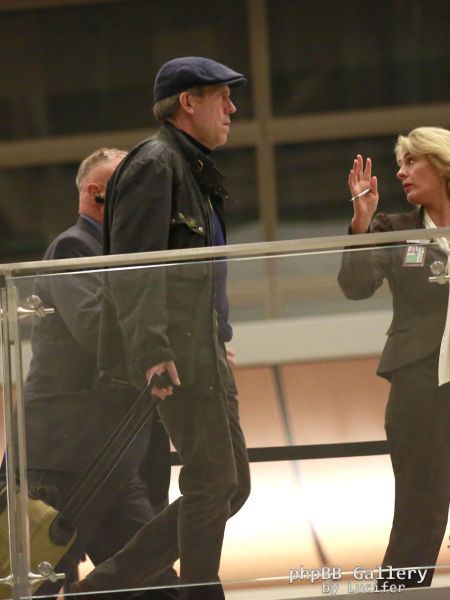 Hugh Laurie - Leaving LAX, January 18th, 2016