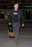 Hugh Laurie arrives at LAX - January 2016