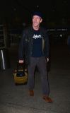 Hugh Laurie arrives at LAX - January 2016