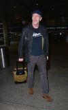 Hugh Laurie arrives at LAX - January 2016