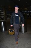 Hugh Laurie arrives at LAX - January 2016