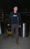 Hugh Laurie arrives at LAX - January 2016