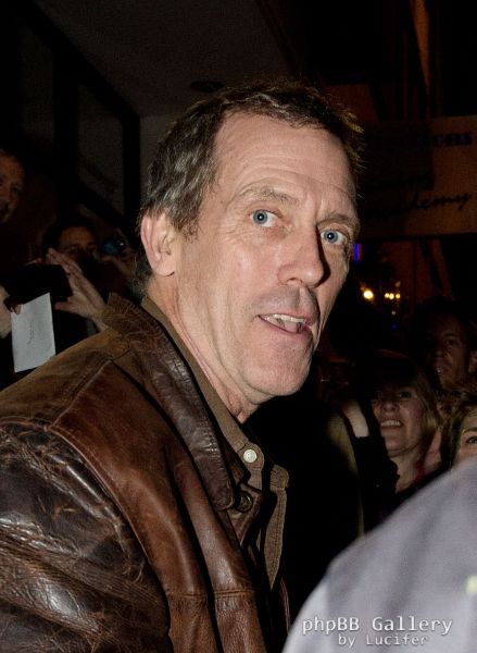 Hugh Laurie leaving the Colston Hall in Bristol - June 2013