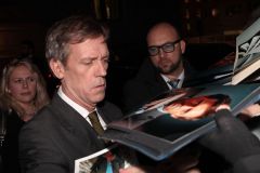 Hugh Laurie - Berlinale 2016 - signing autographs