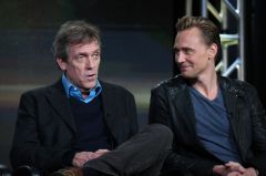 Hugh Laurie & Tom Hiddleston - AMC 'The Night Manager' Panel at the Winter TCA Tour