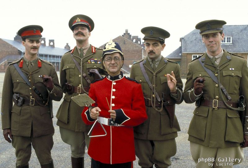 Hugh Laurie - Blackadder promotional photo