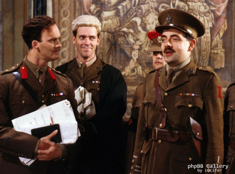 Hugh Laurie - Blackadder promotional photo