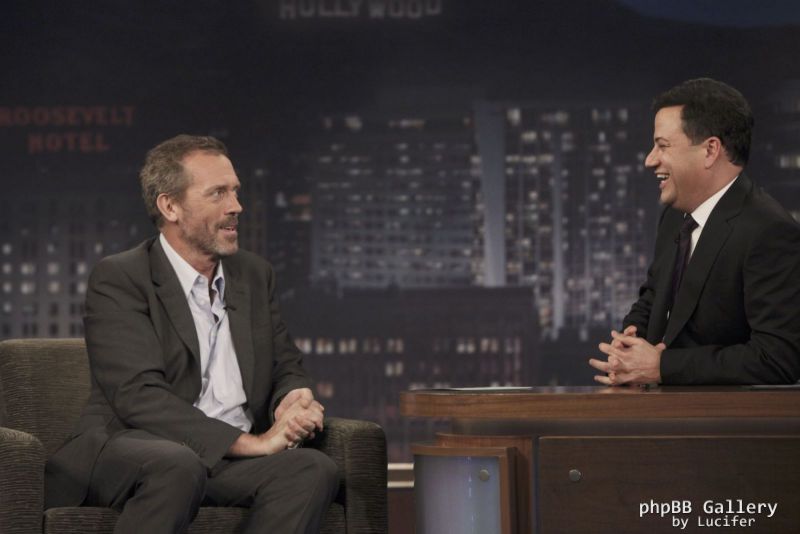 Hugh Laurie - Jimmy Kimmel Oct 2011